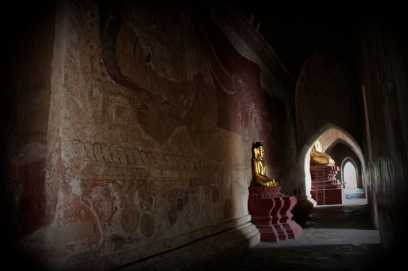 Mural inside Sulamani Temple